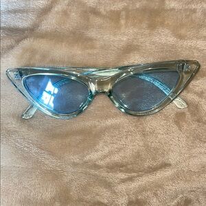 Transparent Cat Eye Sunglasses
